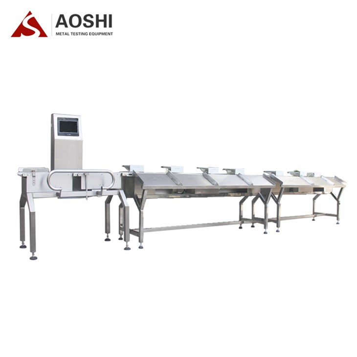 Máquina clasificadora de peso de siete niveles