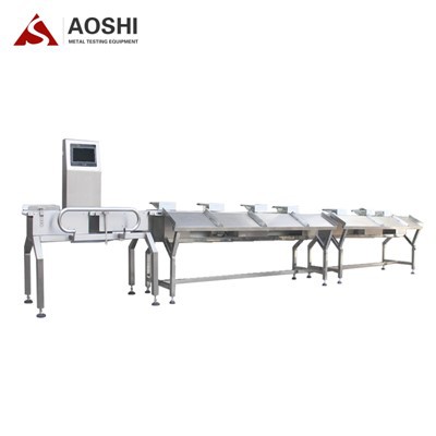 Máquina clasificadora de peso de siete niveles